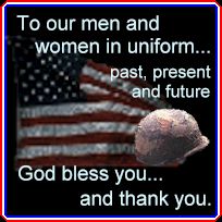 HONOR MEN AND WOMEN IN UNIFORM